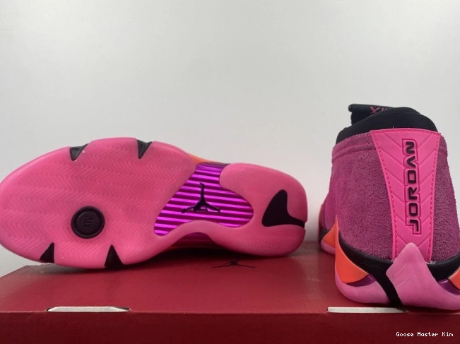 Low Jordan Shocking 14 Retro (W) DH4121-600 Pink 0607